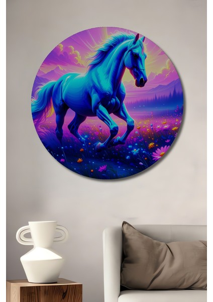 Çerçeve Görünümlü Soyut Piyano Tuşları Yağlı Boya Görünümlü Dekoratif Ahşap Işyeri/ofis Kare Tablo