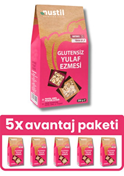 Glutensiz Yulaf Ezmesi 250 gr x 5