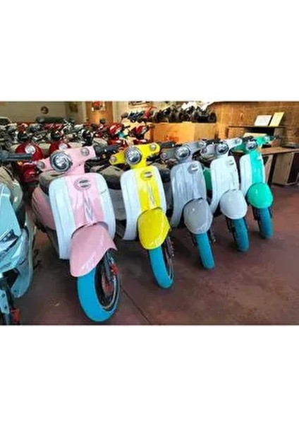 Vintage 50 cc Benzinli Motosiklet