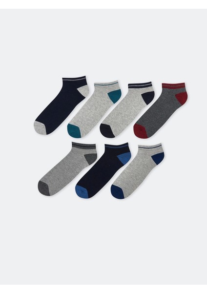 Lcw Accessorıes Karişik Erkek Patik Çorap 7'li
