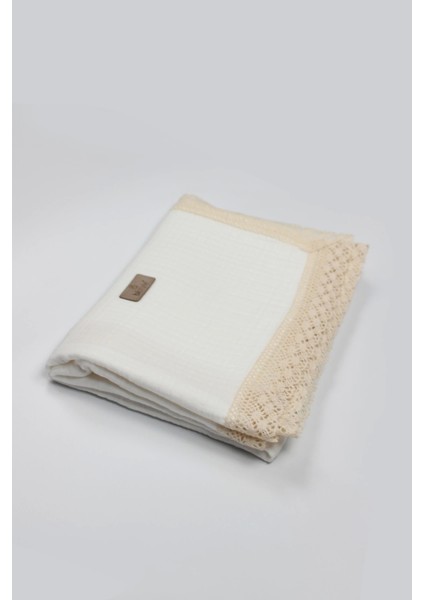 Bistyle Organik Müslin 80X90 Fistolu Battaniye 70112 Ekru fırsatları