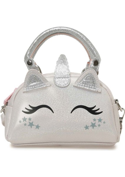 Unıcorn Cat El 5pr Çok Renkli Kız Çocuk El Çantası
