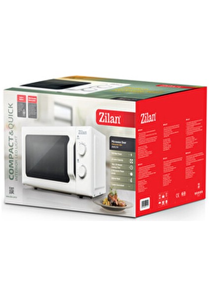 ZLN1174 | Mikrodalga Fırın | 20L Kapasite | 700W | 6 Kademeli | Buz Çözme fırsatları