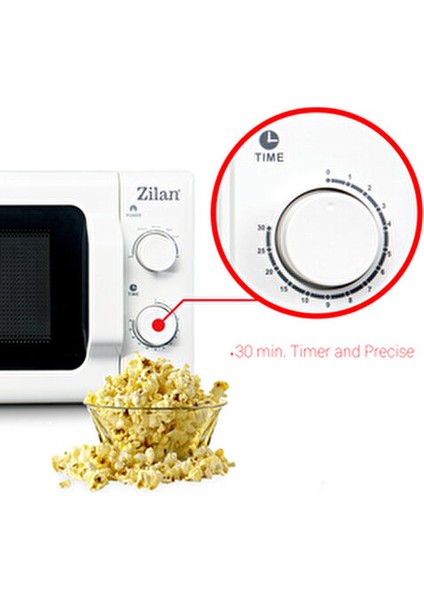 ZLN1174 | Mikrodalga Fırın | 20L Kapasite | 700W | 6 Kademeli | Buz Çözme