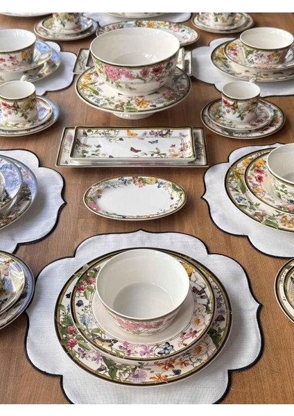 Yemek Takımı Muse Garden 54 Parça 6 Kişilik