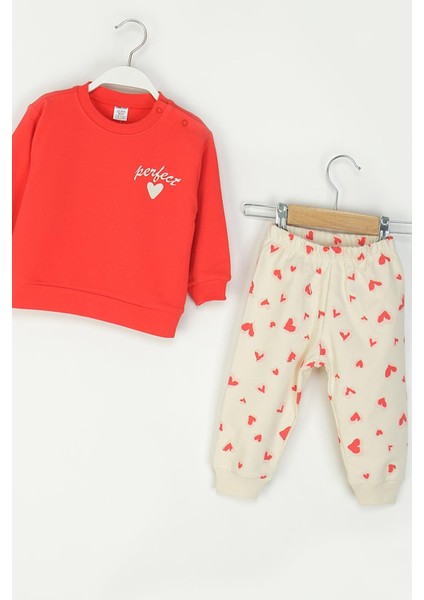 Kalpli Kız Bebe Takım - Nar Çiçeği modelleri