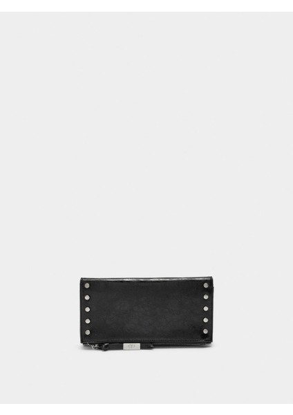 Zımba Detaylı Cüzdan Çanta