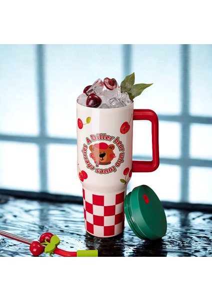 Dıller Bear 1200 ml Sıcak & Soğuk Termos