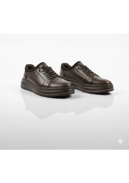 Erkek Hakiki Deri Rahat Yumuşak Kalın Taban Casual Ayakkabı AY-1040-K modelleri