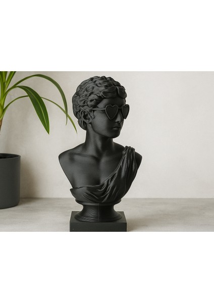 Venüs'ün Cazibesi Heykeli -Roma Tarzı Neo-Klasik Güzellik Büstü Dekoratif Obje Biblo Elya Mekatronik