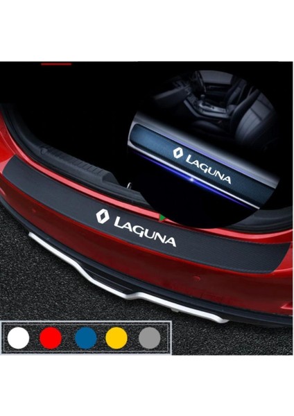 Renault Laguna Için Özel Yeni Uyumlu Aksesuar Oto Bagaj ve Kapı Eşiği Özel Yeni Sticker Seti Karbon