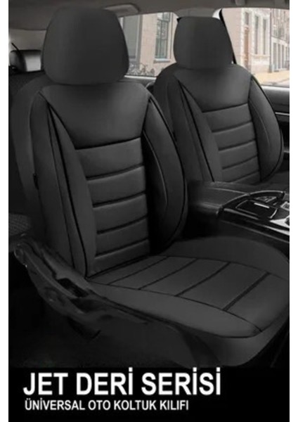 Volvo V40 Cross Country 1.5 T3 Advance Gartronic 2019 Uyumlu Deri Serisi Siyah Oto Kılıfı Tam Set