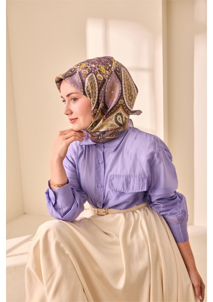 Twill Ipek Eşarp 11476-39