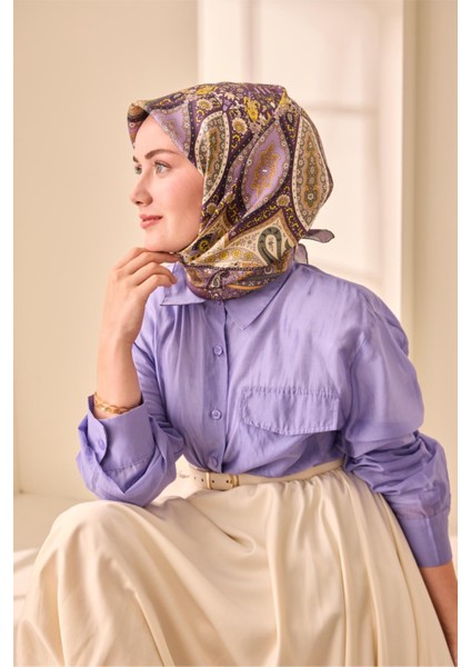 Twill Ipek Eşarp 11476-39 modelleri