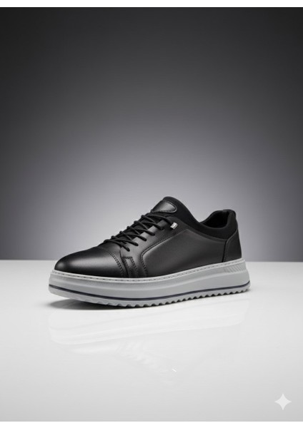 Erkek Hakiki Deri Rahat Yumuşak Kalın Taban Casual Ayakkabı AY-1040-K modelleri