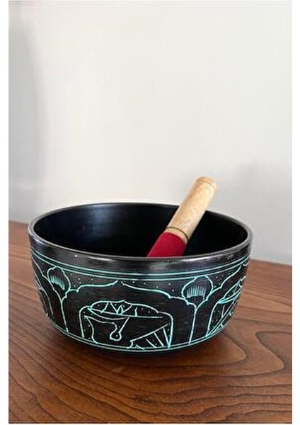 Tibet Meditasyon Çanağı/meditasyon Kasesi (Singing Bowl) - 19 cm Çap modelleri
