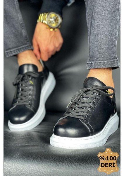 Solederva - Dbt Estrella Deri Erkek Ayakkabı Sıyah - MN257 modelleri