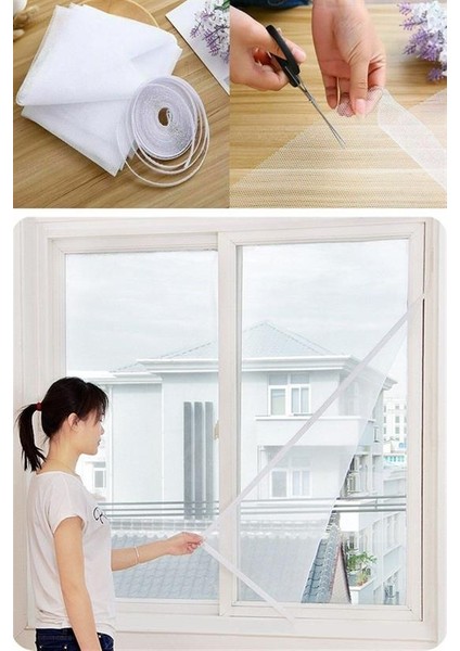 Tüm Cam Pencere Kapılara Uyumlu Tek Kanat Pencere Sinekliği (5224) modelleri