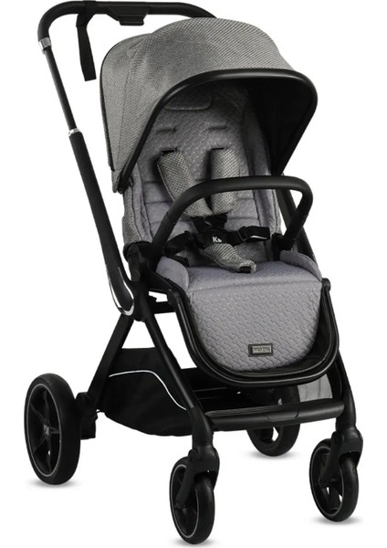 Kobe Capsule Çift Yönlü Doğumdan Itibaren 22 kg Taşıma 360° Pu Tekerlek ile Mükemmel Manevra Sağlayan Travel Sistem-Seyahat Sistem Bebek Arabası Grey fiyatları