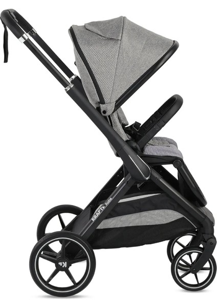 Kobe Capsule Çift Yönlü Doğumdan Itibaren 22 kg Taşıma 360° Pu Tekerlek ile Mükemmel Manevra Sağlayan Travel Sistem-Seyahat Sistem Bebek Arabası Grey modelleri