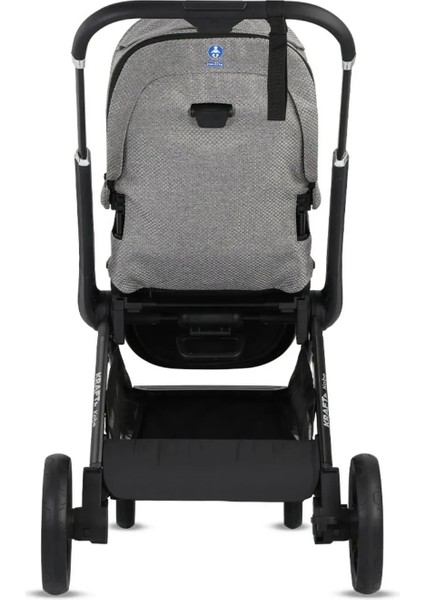 Kobe Capsule Çift Yönlü Doğumdan Itibaren 22 kg Taşıma 360° Pu Tekerlek ile Mükemmel Manevra Sağlayan Travel Sistem-Seyahat Sistem Bebek Arabası Grey indirimleri