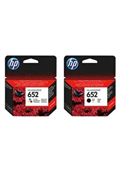 652 Siyah + Renkli Ikisi Beraber 1115 / 3635 / 3835 / 4535 / 4675 Uyumlu Orjinal Kartuş