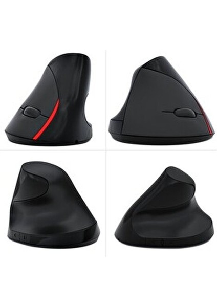 Ergonomik Sessiz Kablosuz Mouse – 2.4g Bağlantı | 1600 Dpı | Siyah fiyatları
