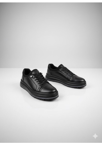 Erkek Hakiki Deri Rahat Yumuşak Kalın Taban Casual Ayakkabı AY-1040-K modelleri