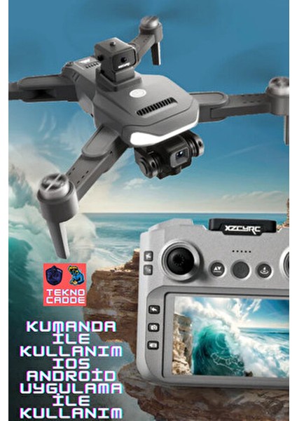 C29S 25DK Uçuş 1000M+ 4K Hd Kamera LCD Kumandalı Katlanır Drone fiyatları