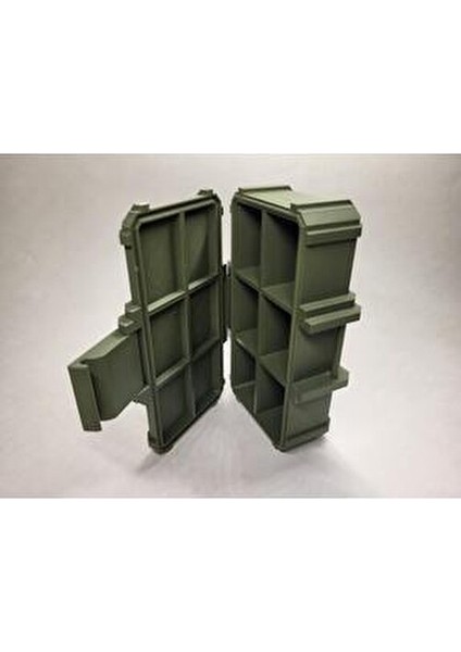 Balıkçı Kutusu Organizer Sağlam Sert Plastik Materyal ile 8 Parça Balık Aksesuarı İçin modelleri