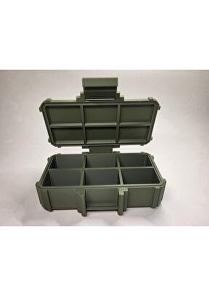 Balıkçı Kutusu Organizer Sağlam Sert Plastik Materyal ile 8 Parça Balık Aksesuarı İçin fırsatları