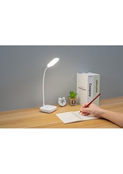 Çok Fonksiyonlu Akrobat Masa Lambası Şiddeti Ayarlanabilir 3 Farklı Işık Rengi Masalambasıled modelleri
