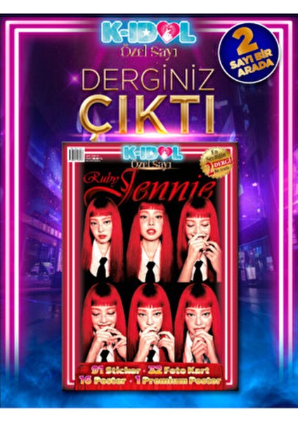 Kidol Özel Sayi - Jennie Ruby 2025 indirimleri
