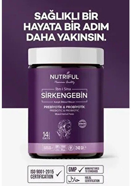 Ibn-I Sina Sirkengebin Prebiyotik Macunu