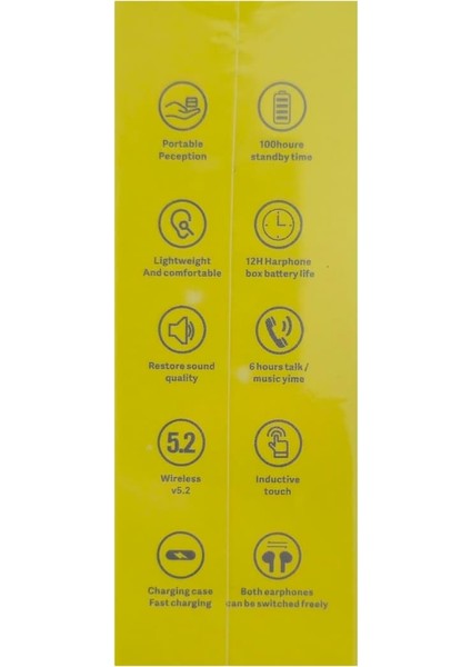 Hızlı Şarj Özellikli Bluetooth 5.0 Kablosuz Kulaklık – 100 Saat Bekleme, 5 Saat Müzik ve Konuşma Süresi, Android & Ios Uyumlu fiyatları