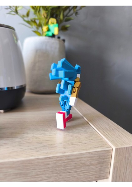 Minecraft Kirpi Sonic ve Tails The Hedgehog Hareketli Eklemli Figür indirimleri