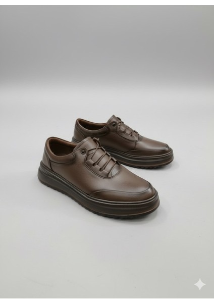 Erkek Hakiki Deri Rahat Yumuşak Kalın Taban Casual Ayakkabı AY-1015-K modelleri