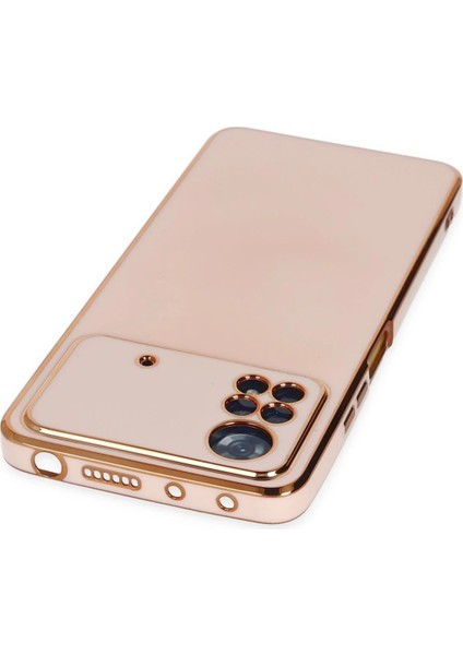 Zengezur Newface Xiaomi Poco X4 Pro 5g Kılıf Volet Silikon - Pembe indirimleri