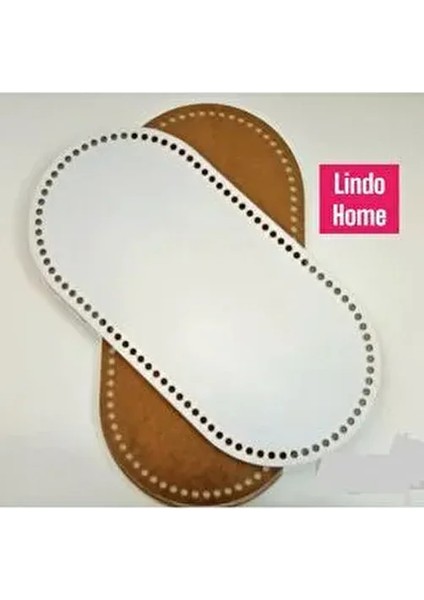 Ahsap Puset Tabanı ,örgü Kiti, 4 mm Tek Yüz Mdf 40X70