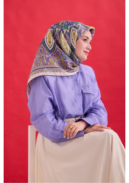 Twill Ipek Eşarp 11476-17 modelleri