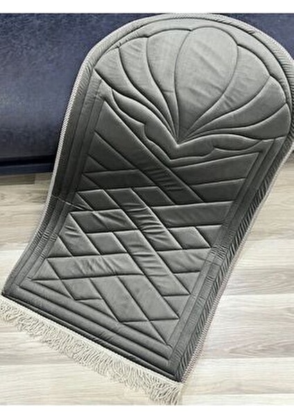 Lüks Ortopedik Diz Ağrıtmayan Süngerli Hediyelik Çeyizlik Burgu Saçaklı Çantalı Seccade