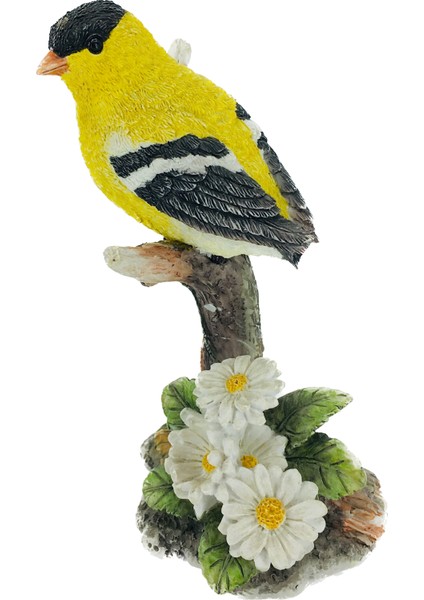 Dal Üstünde Saka Kuşu Renkli Mini Dekoratif Biblo fırsatları