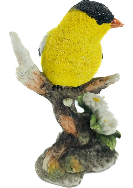 Dal Üstünde Saka Kuşu Renkli Mini Dekoratif Biblo indirimleri