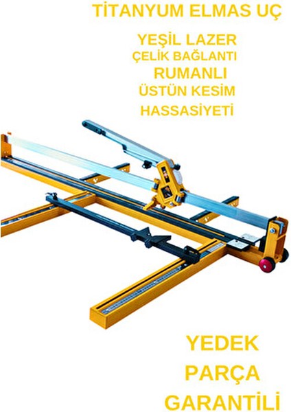 Onon Yeşil Lazerli Kesim- Long 120 CM(127 Cm'e Kadar) Yedek Elmas Hediye Seramik Granit Fayans K.m. fiyatları