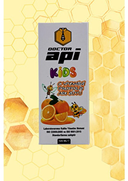 Api̇ Kids (C Vi̇tami̇ni̇ + Propoli̇s + Ari Sütü) 125 Ml. modelleri