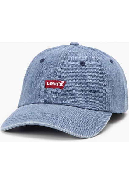 Unisex Kadın Erkek Mavi Jean Kot Şapka D7735-0005