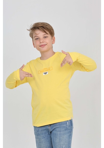 Erkek Çocuk Baskılı Tişört