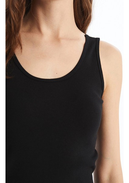 Lcw Dream Siyah U Yaka Kadın Atlet modelleri