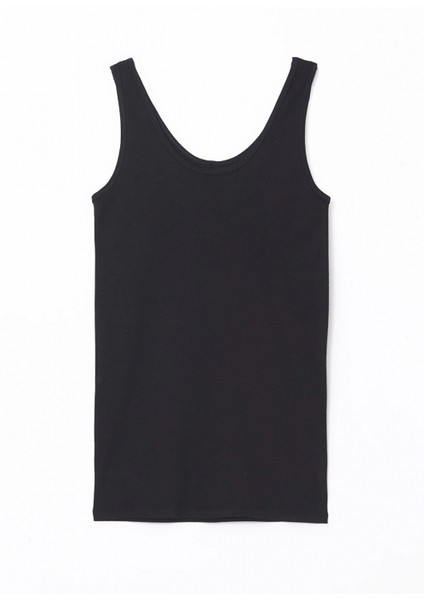 Lcw Dream Siyah U Yaka Kadın Atlet