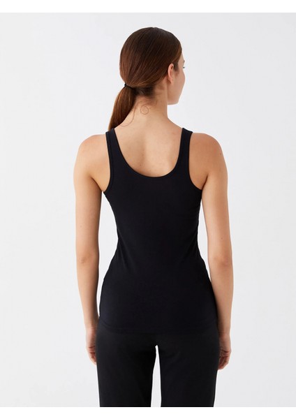 Lcw Dream Siyah Kadın U Yaka Düz Atlet indirimleri